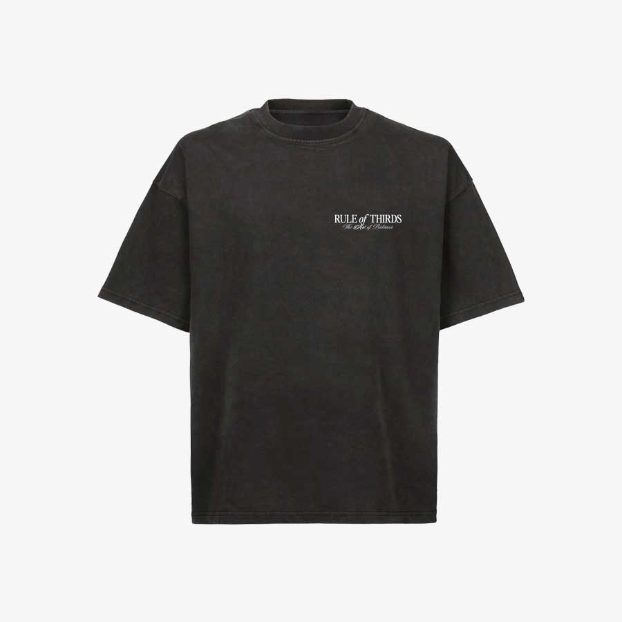 Classic Boxy Tee in Vintage Black