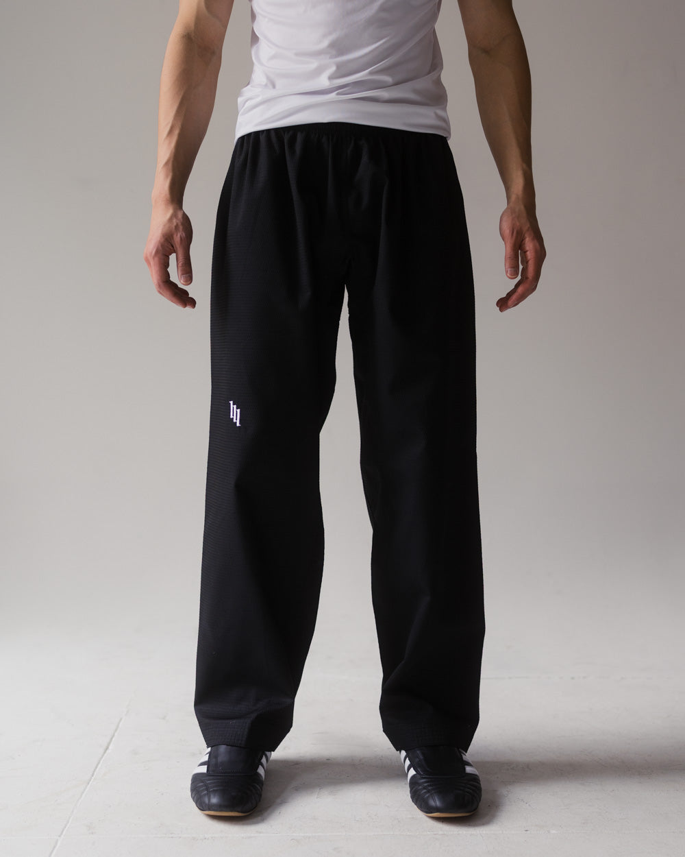 Black Taekwondo Style Pants