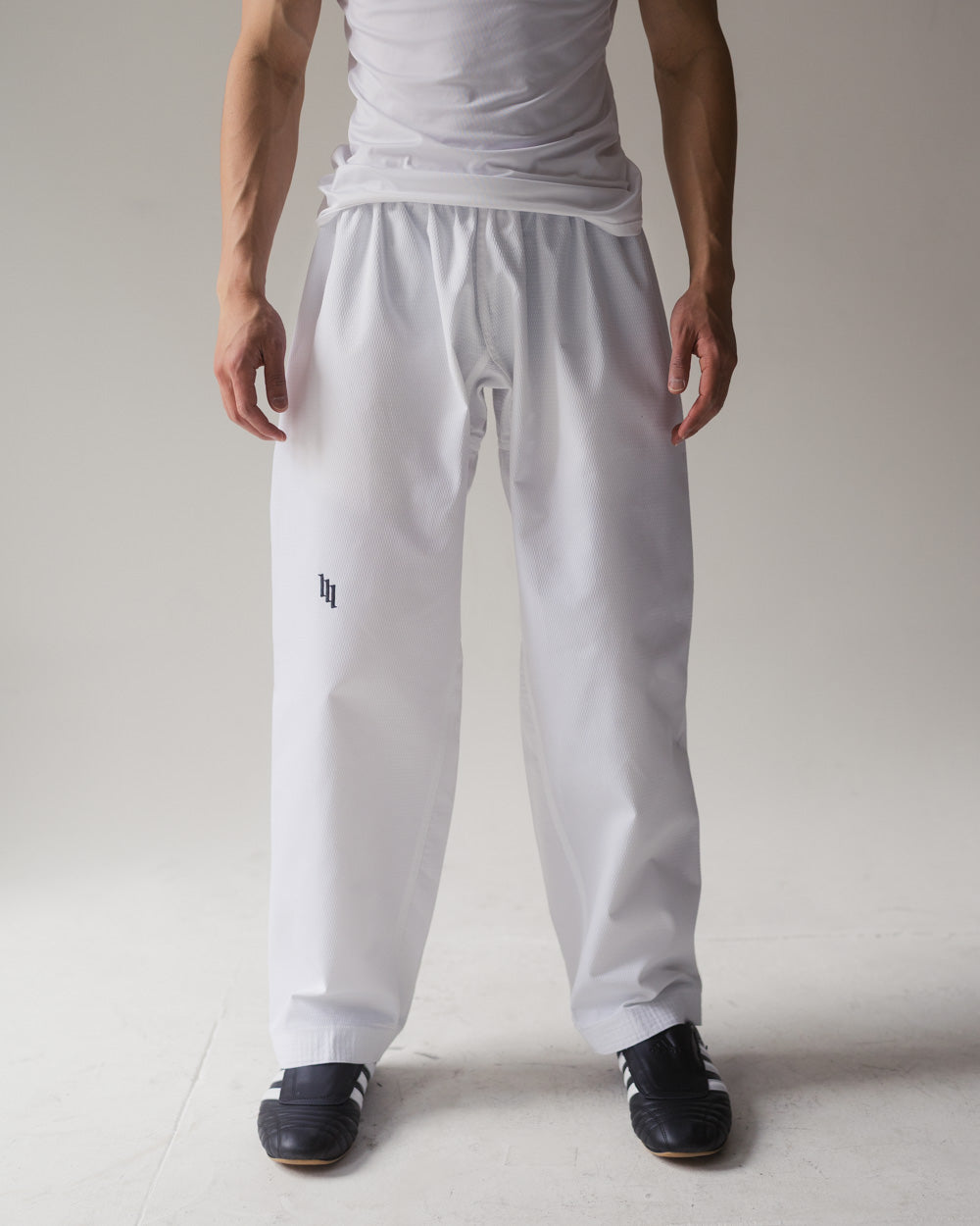 White Taekwondo Style Pants